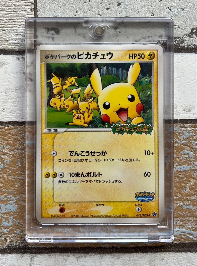 ポケパークのピカチュウ　ポケモンカード ポケパークのピカチュウ【P】{043/PCG-P}