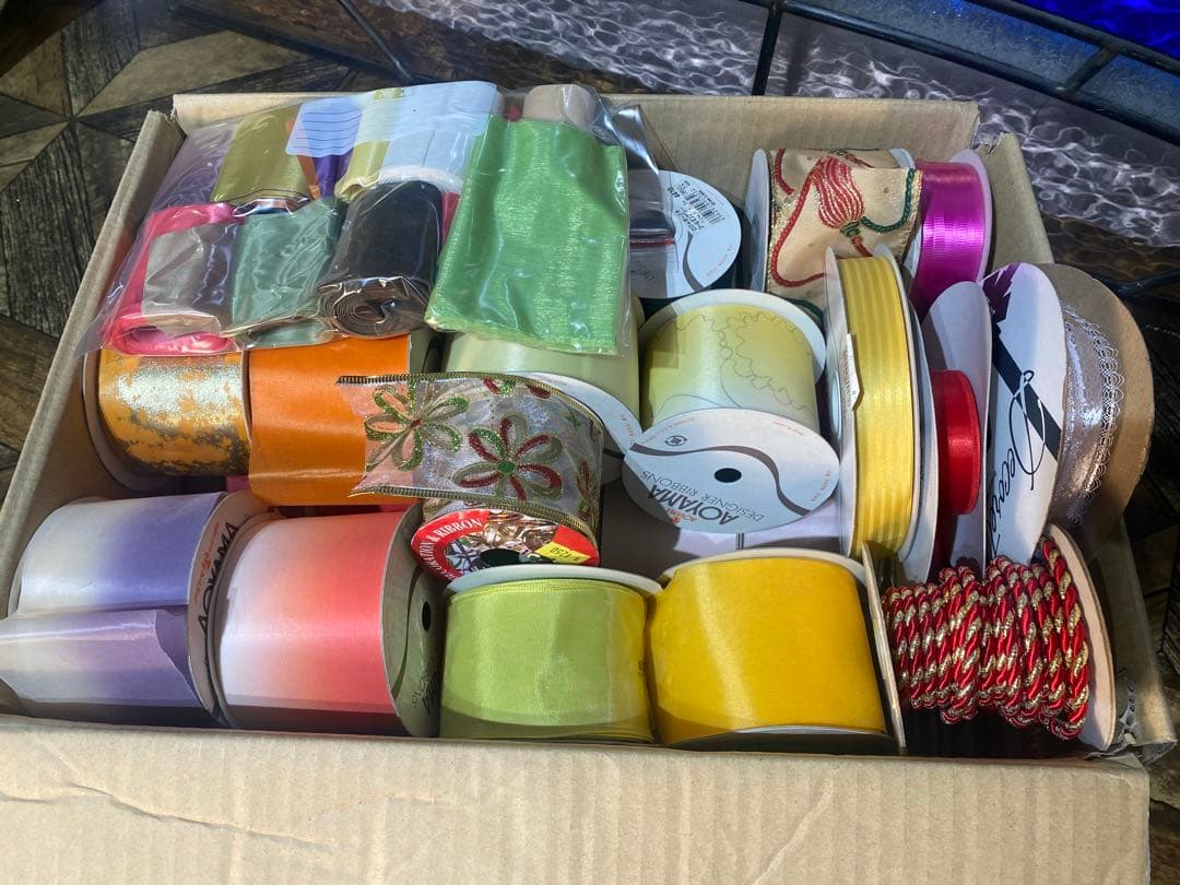 ふ*ー様 未使用 青山リボン 大量 セット まとめ売り まとめて 資材