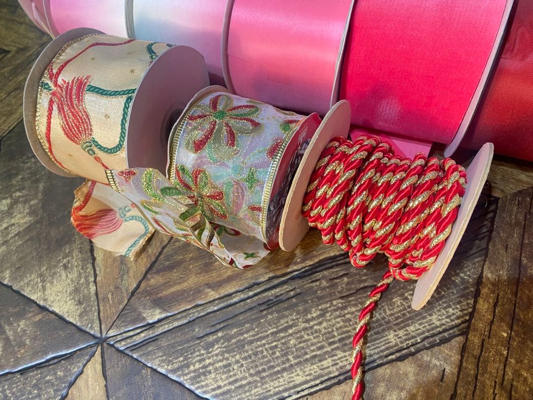 ふ*ー様 未使用 青山リボン 大量 セット まとめ売り まとめて 資材