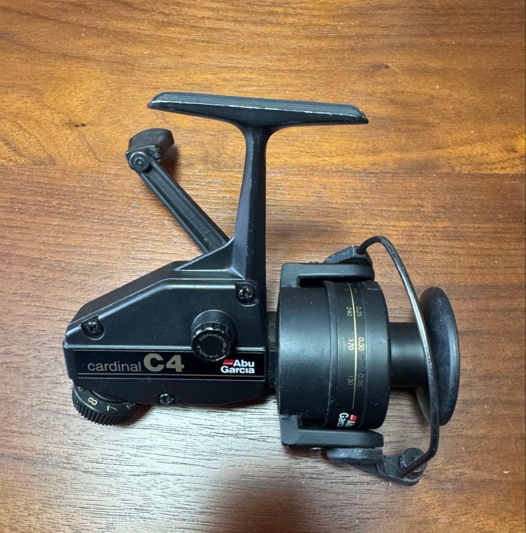 ☆動作確認済☆アブガルシア cardinal C4 スプール予備付き② - メルカリ