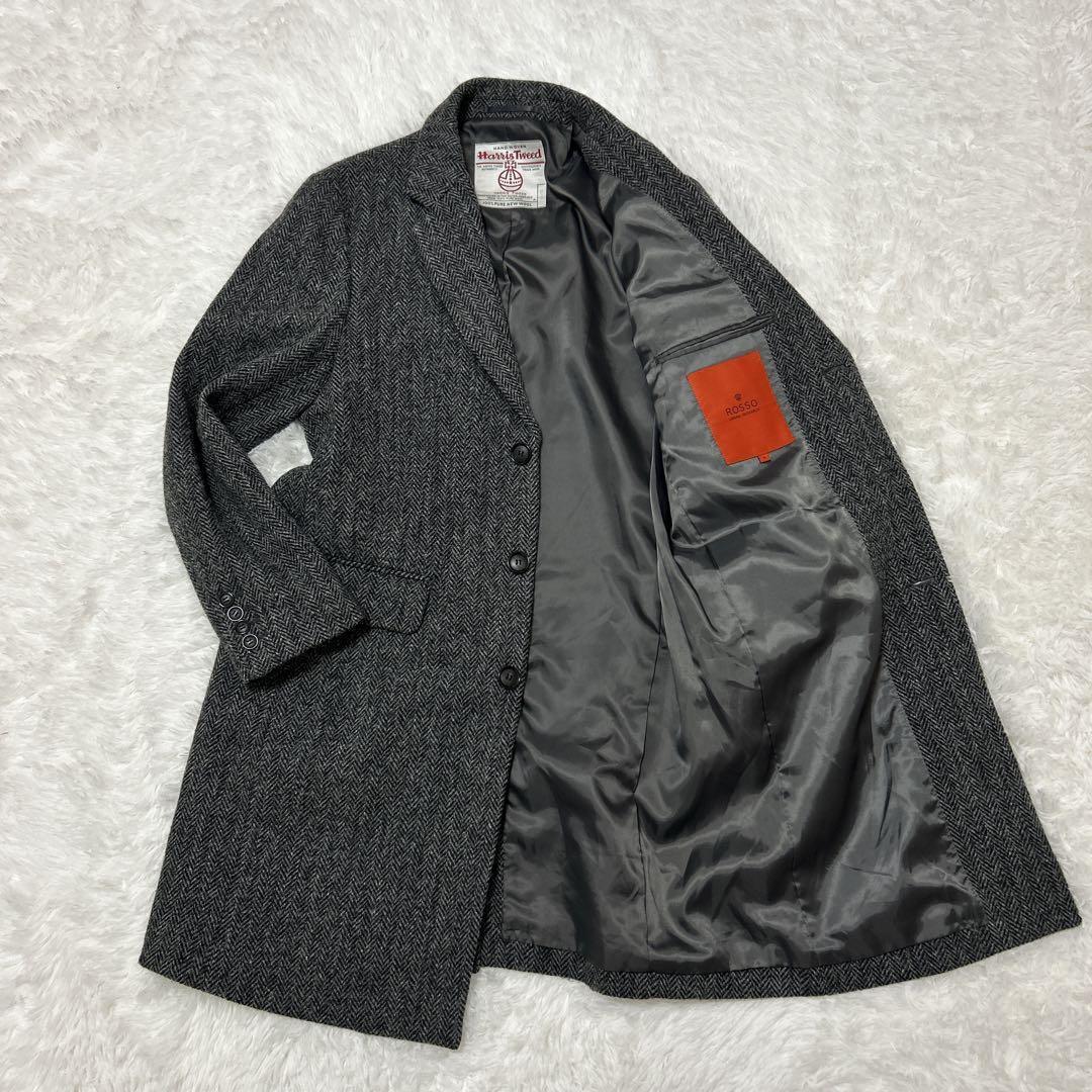 極上美品✨アーバンリサーチロッソ ×ハリスツイード チェスターコート