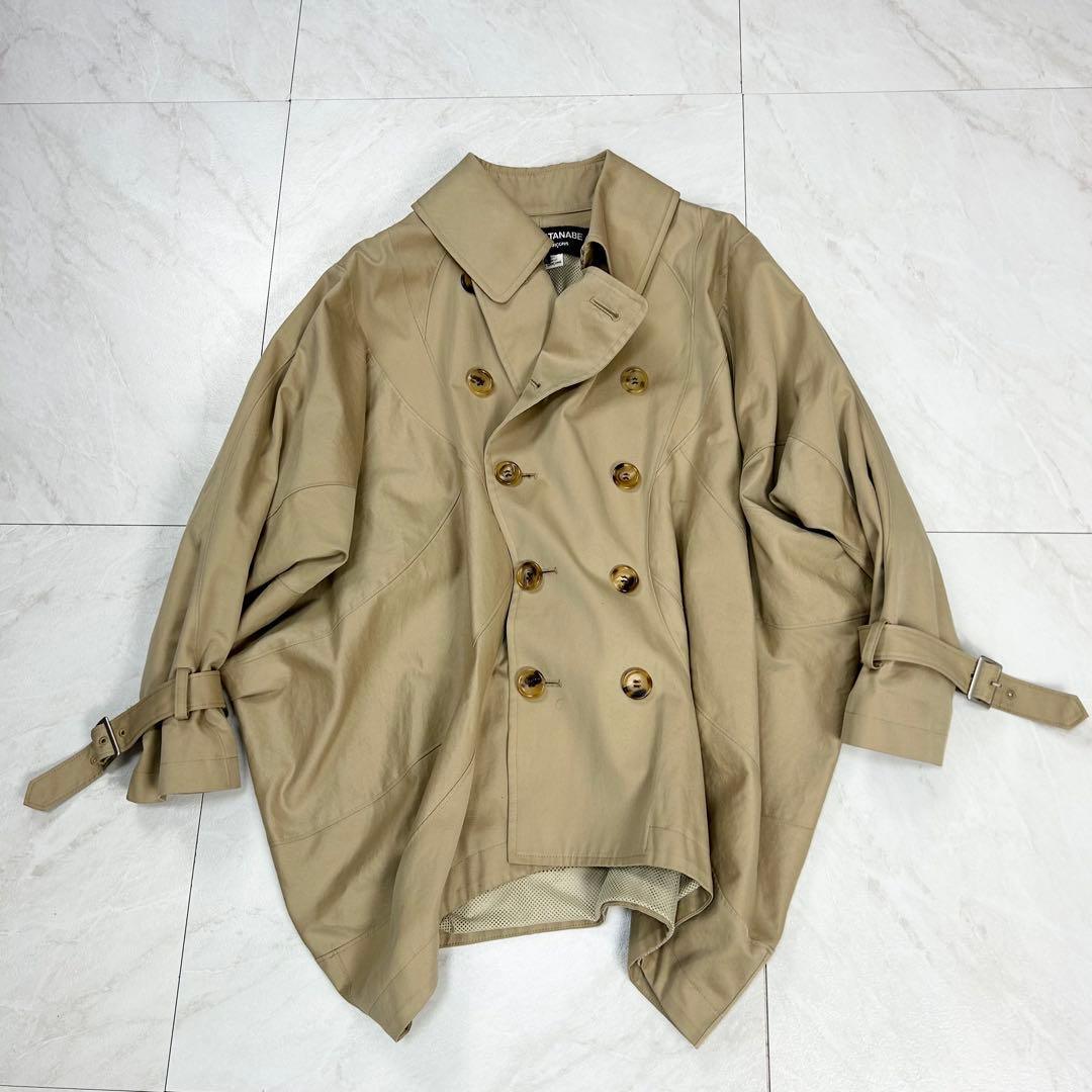 ジュンヤワタナベコムデギャルソン 変形 ポンチョ トレンチコート XS ジュンヤワタナベ コムデギャルソンJUNYA WATANABE COMME des GARCONS