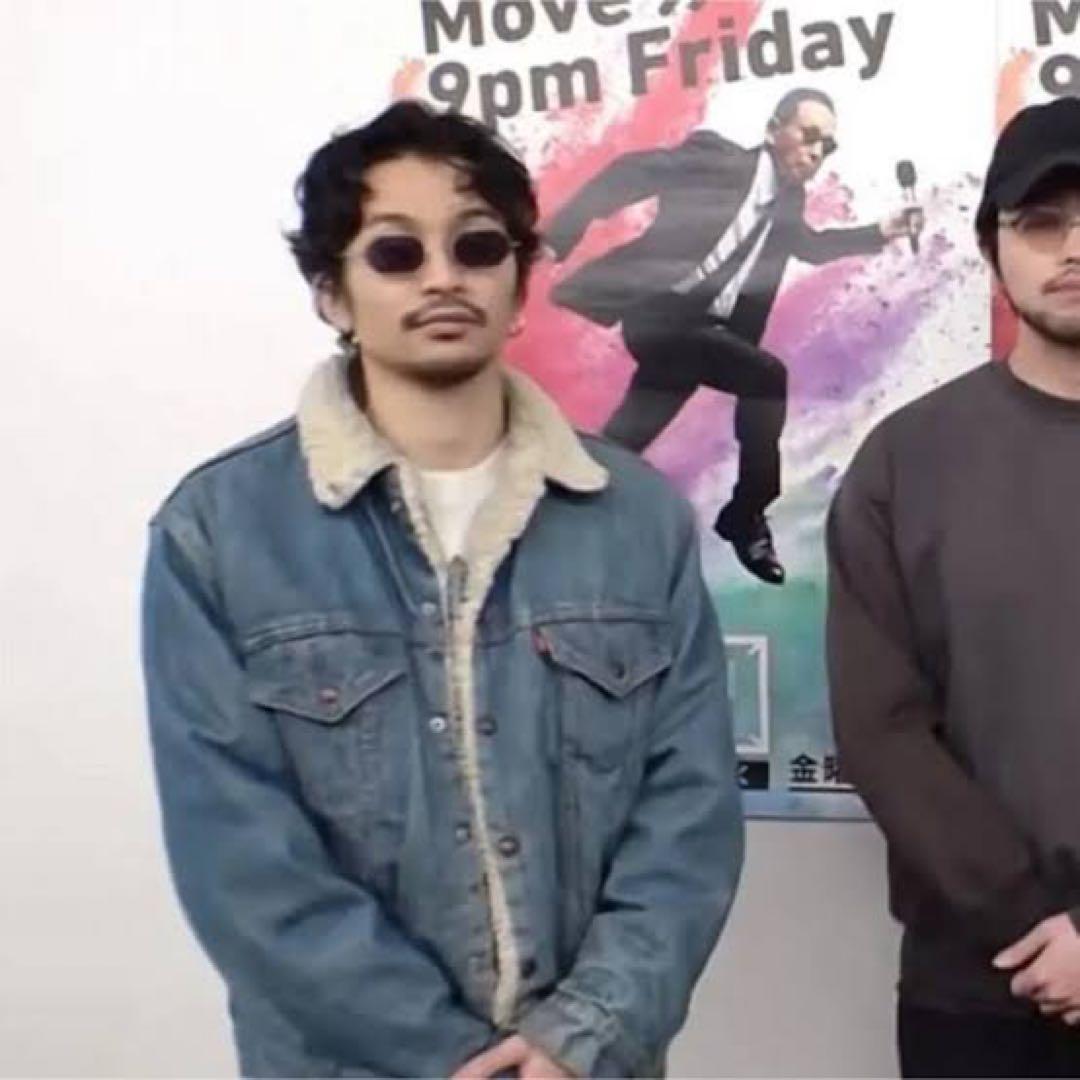 常田大希着用リーバイス70605 デニムボアジャケット70年代デニムボア