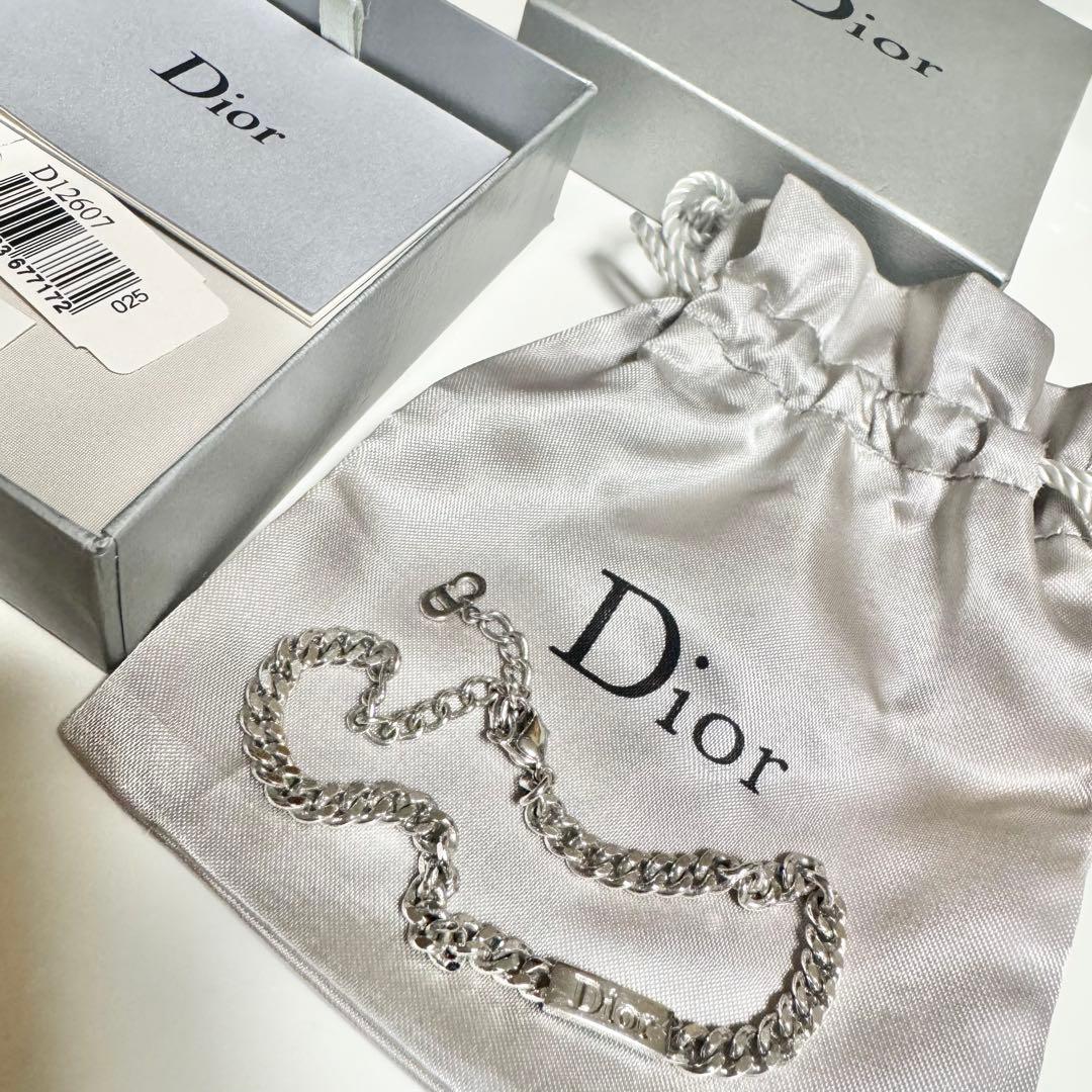 Dior シルバーチェーンブレスレット D12607 中古・古着通販】Dior (ディオール) CD ICON チェーンリンク
