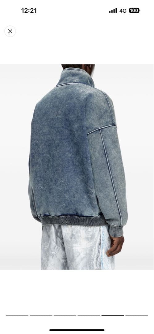 DIESEL S-Batel デニムジャケット - メルカリ