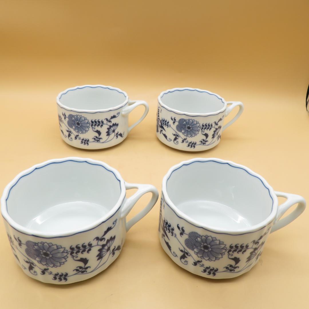 美品　Blue Danube ブルーダニューブ カップ　スープ　マグ　４個　（2 未使用 美品 Blue Danube ブルーダニューブ マグカップ2個｜Yahoo