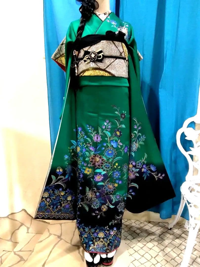 振袖フルセット、正絹振袖成人式、半襟重ね衿帯揚げ帯締、西陣袋帯、襦袢、ガード加工 楽天市場】振袖用 正絹 帯揚げ・帯締め・重ね衿・半衿 4点セット