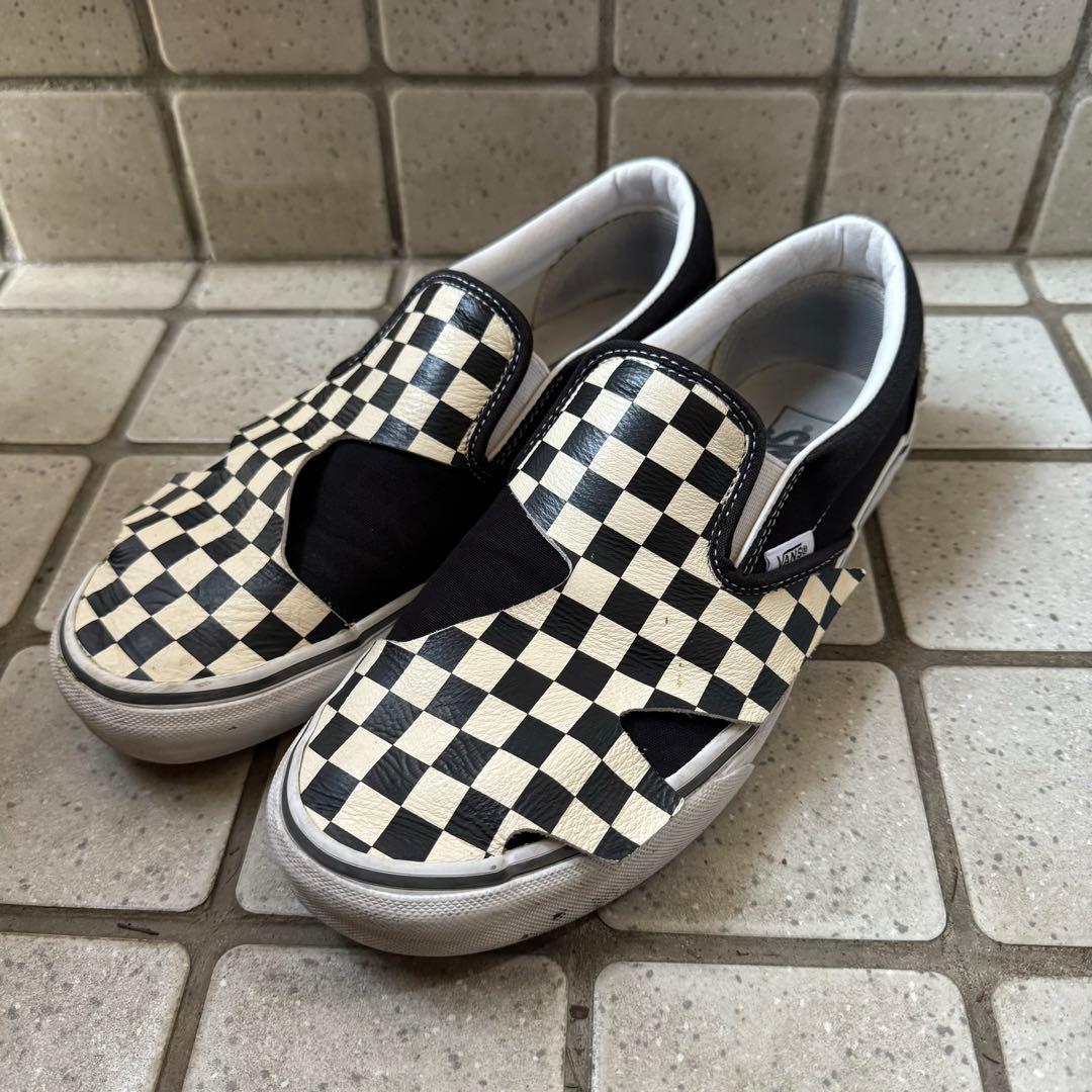 VANS ORIGAMI クラシックスリッポンオリガミ チェッカーフラッグ