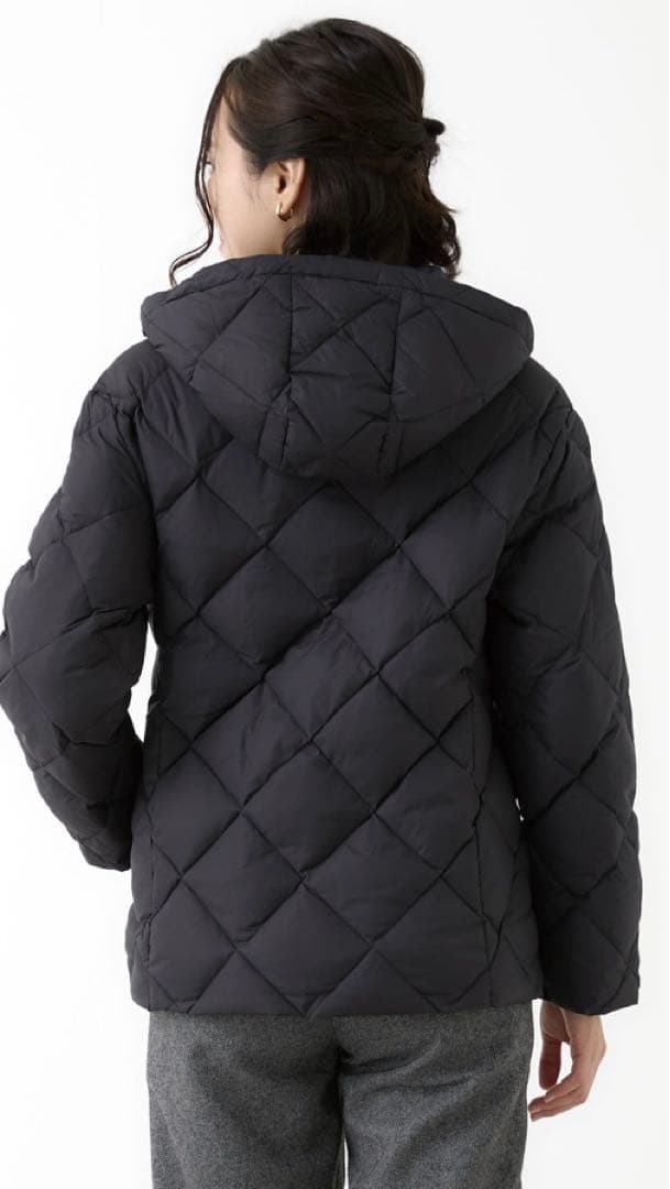 新品未使用】クロコダイル 2WAYフードキルトダウンジャケット 撥水加工