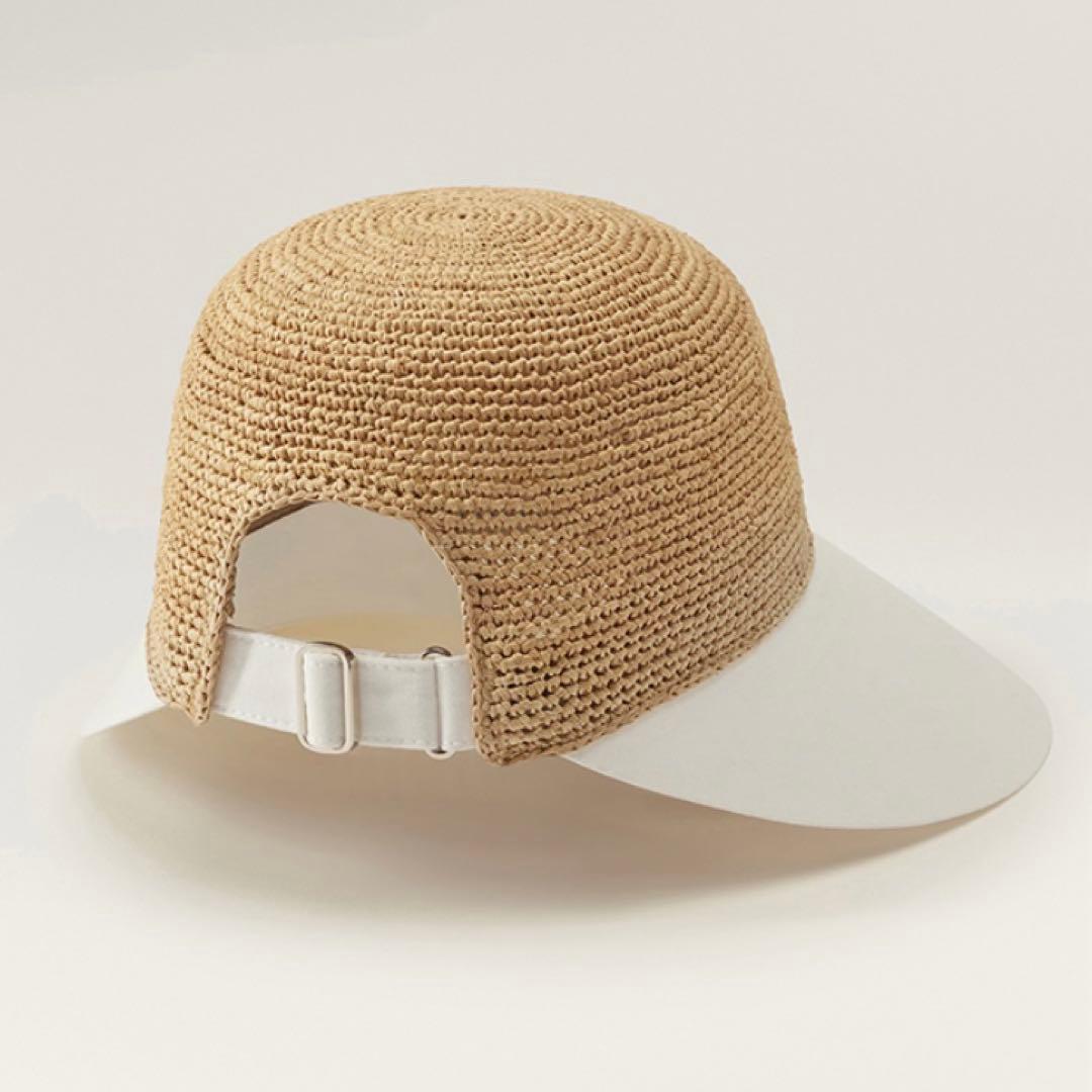 新品 Helen Kaminski ブレイズ ナチュラル x オフホワイト - メルカリ