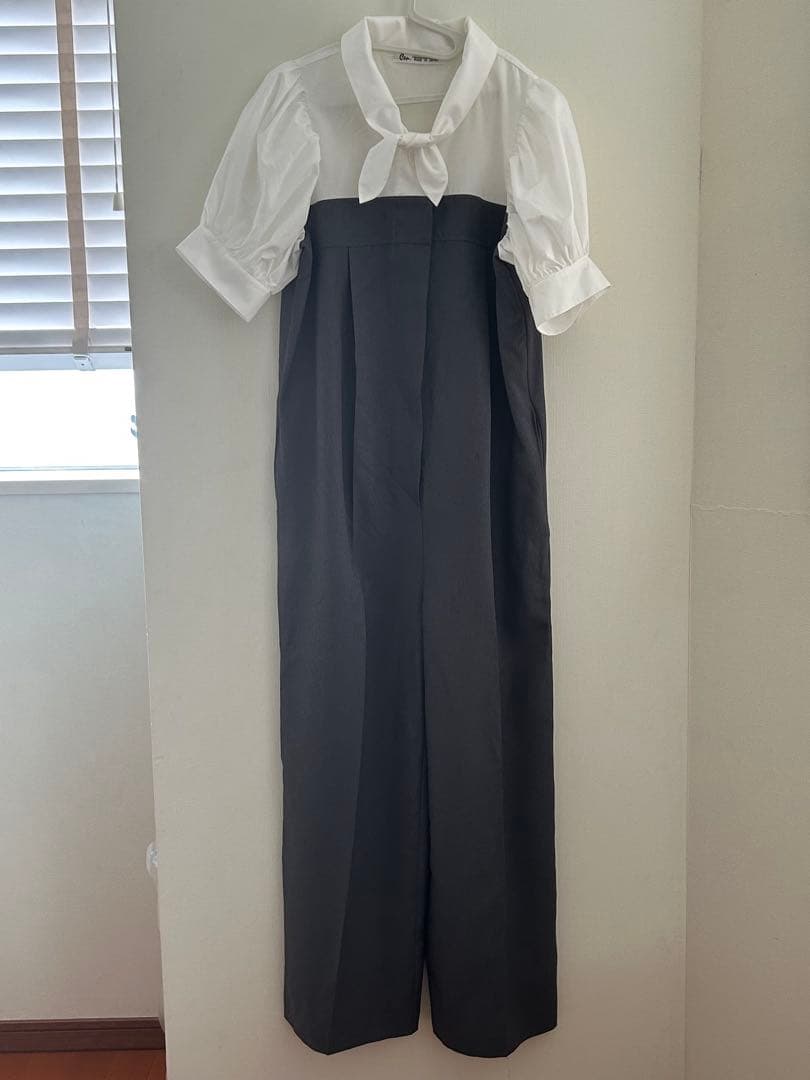 36】Cen. my clozetteマリンオールインワン グレー 36 - メルカリ