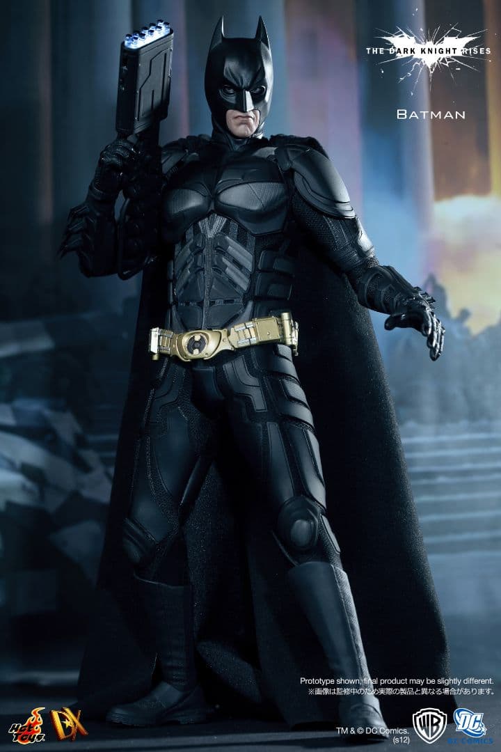 hottoys 『ダークナイト ライジング』　バットマン 　DX12 ホットトイズ DX12 ダークナイト・ライジング バットマン レビュー