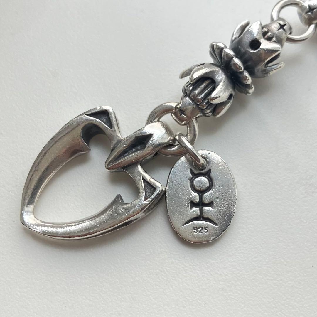 70.2g Soul Fetish ソウルフェティシュ シルバー ブレスレット