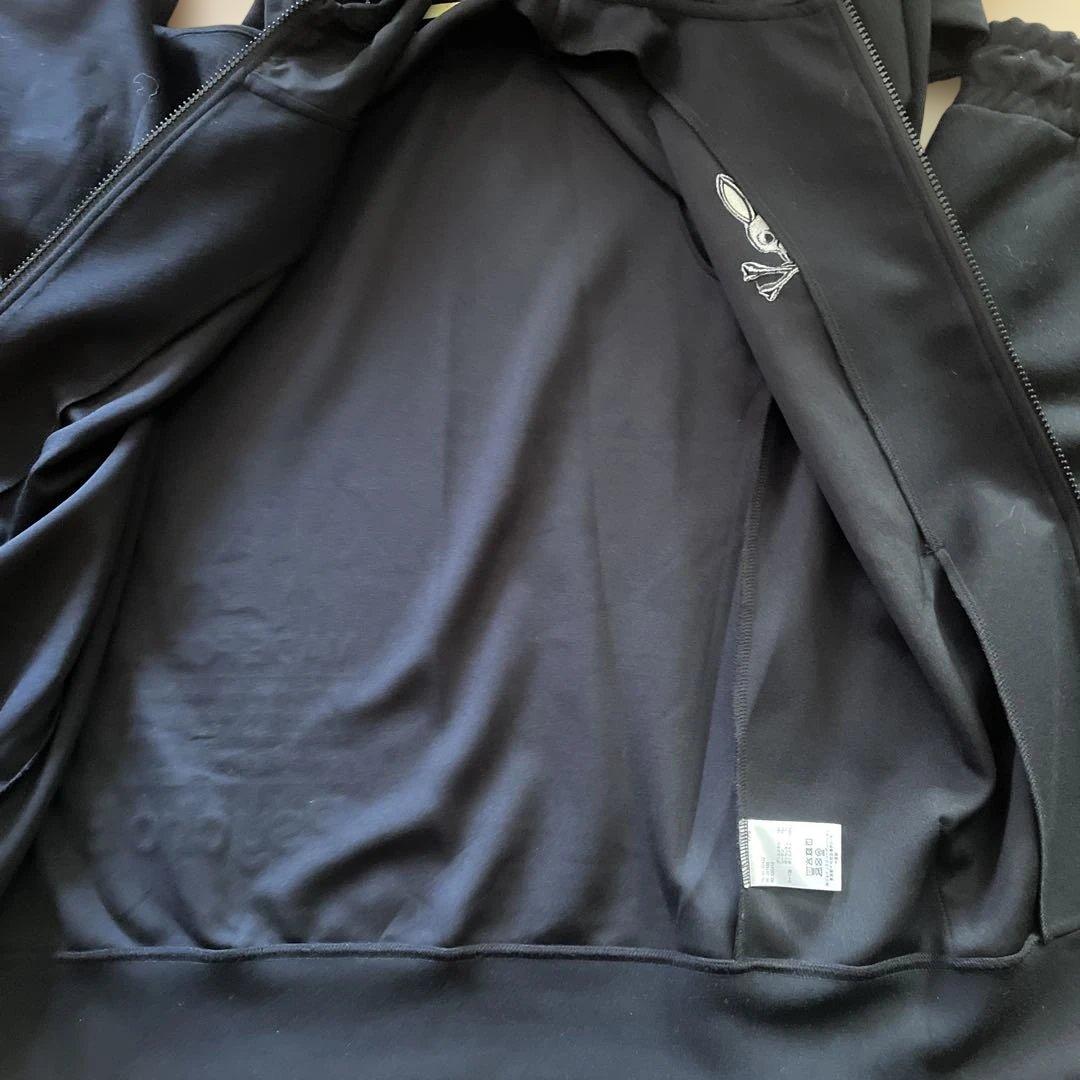 Psycho Bunny ブラックジャージ上下セット ゴルフウェア - メルカリ