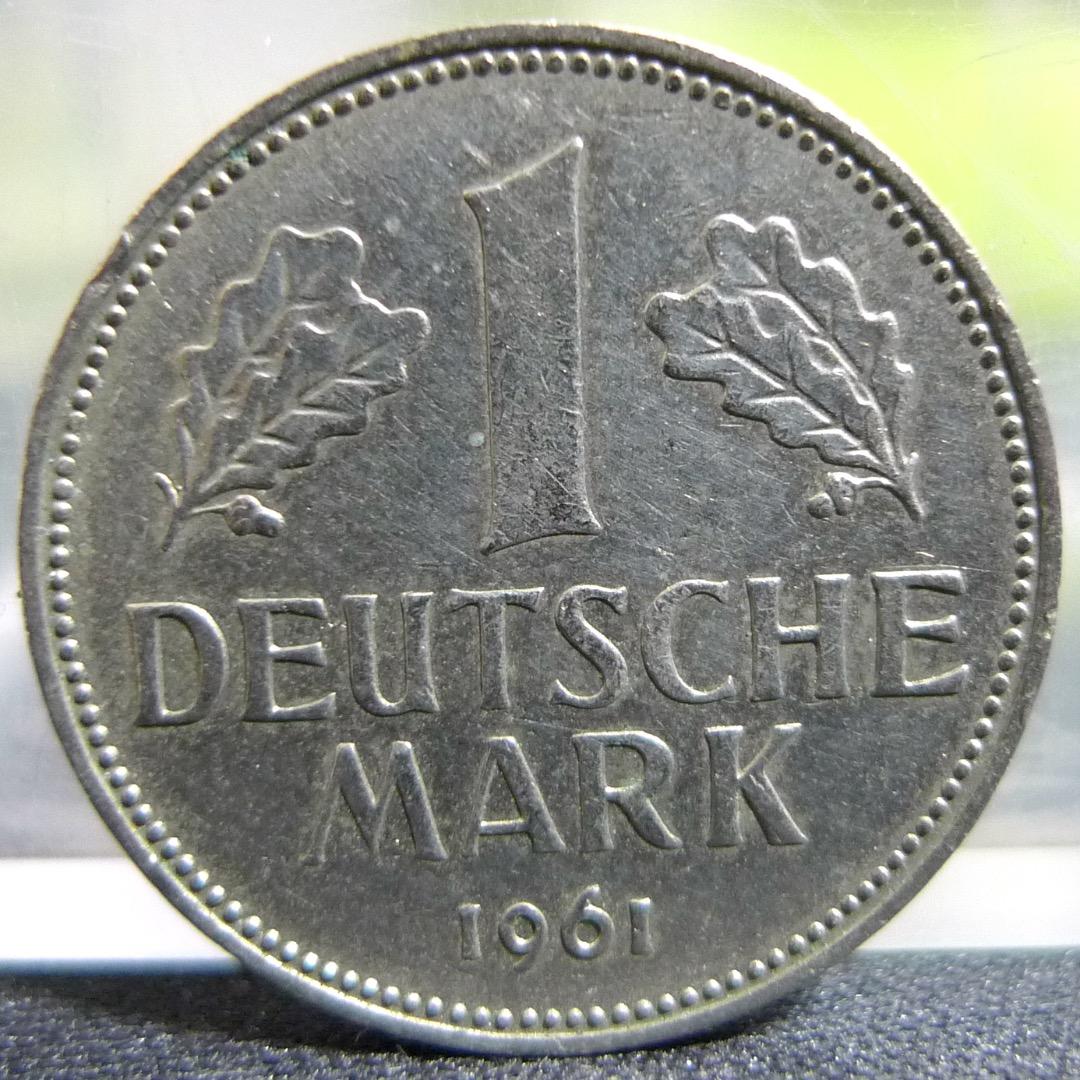ドイツ 1マルク 1961年 J 硬貨 外国硬貨 古銭 まとめ 西ドイツ - メルカリ