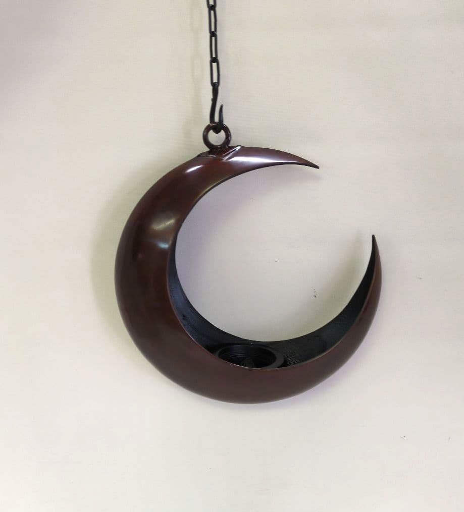 銅製花器　半月　池坊好み　池坊花器 銅器特集 | フラワーショップ花楽