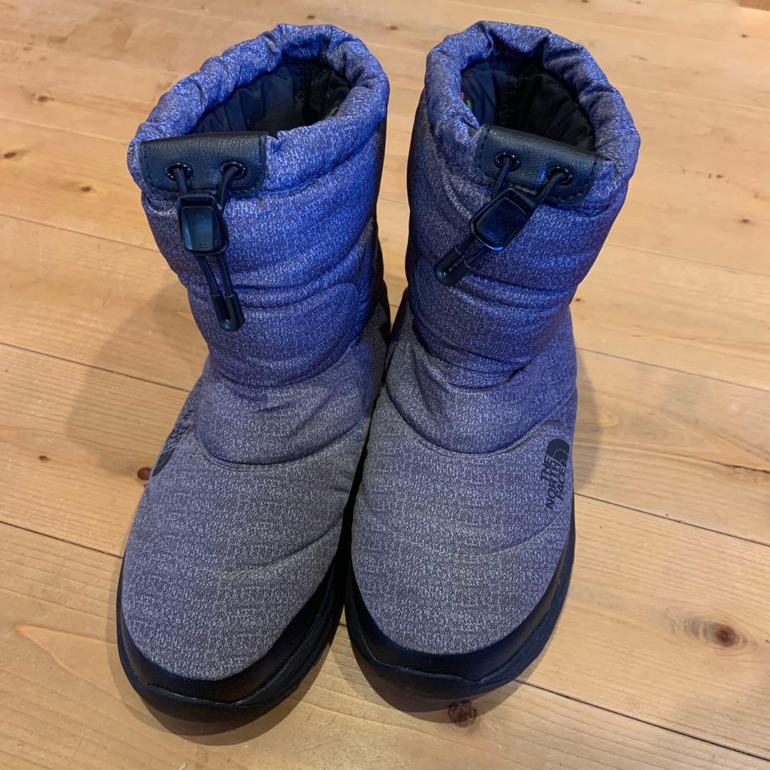【美品】THE NORTH FACE スノーブーツ　グレー　24.0cm