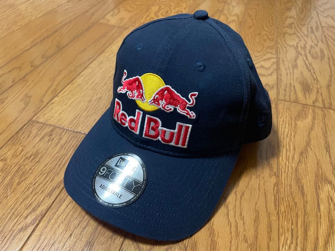 レッドブルRedBull非売品アスリートオンリーNEW ERAキャップ（ネイビー