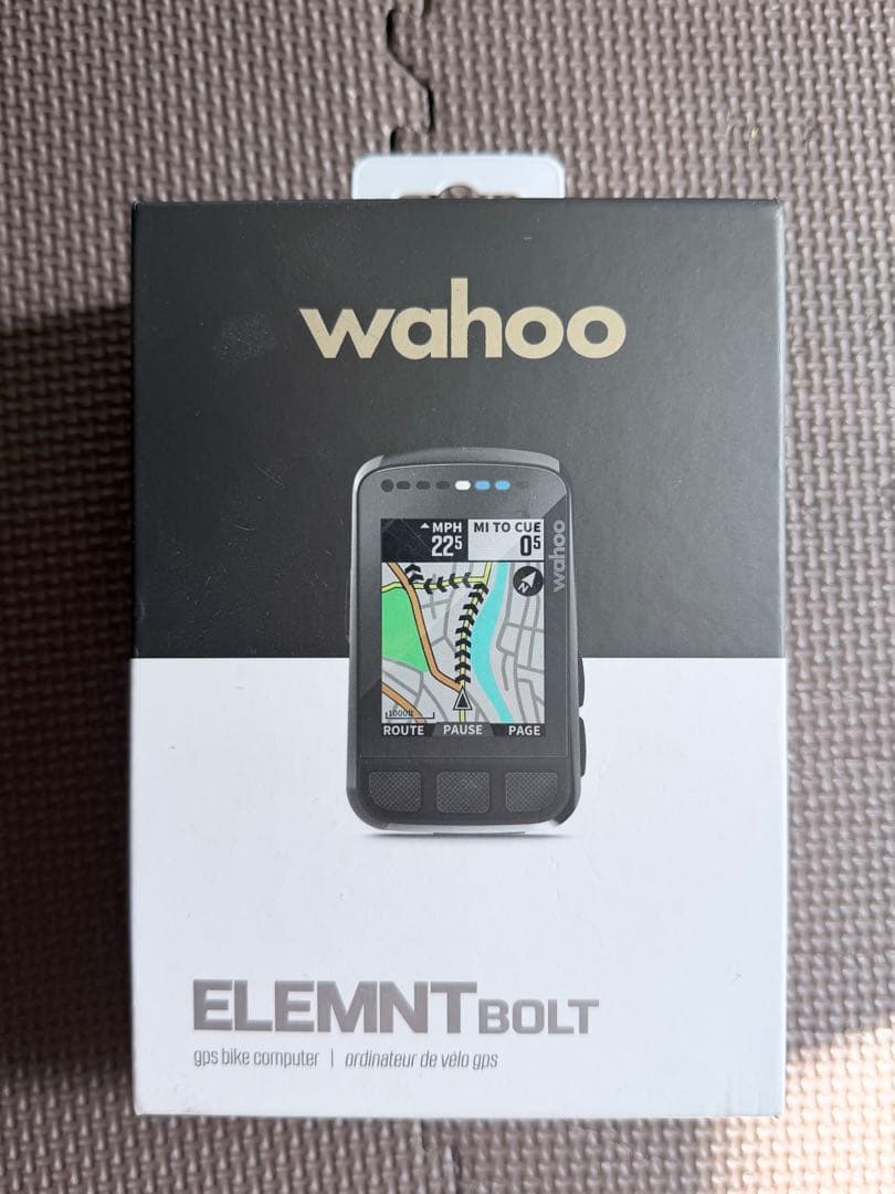 Wahoo ELEMENT BOLT V2 心拍計付き Wahoo ELEMNT BOLT V2 サイクルコンピューター 心拍計