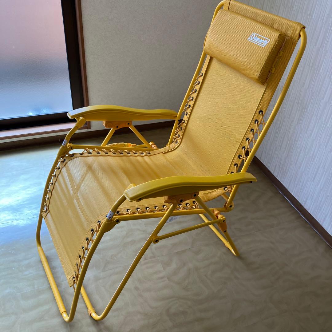 インフィニティチェア コールマン Coleman Amazon限定イエロー - メルカリ