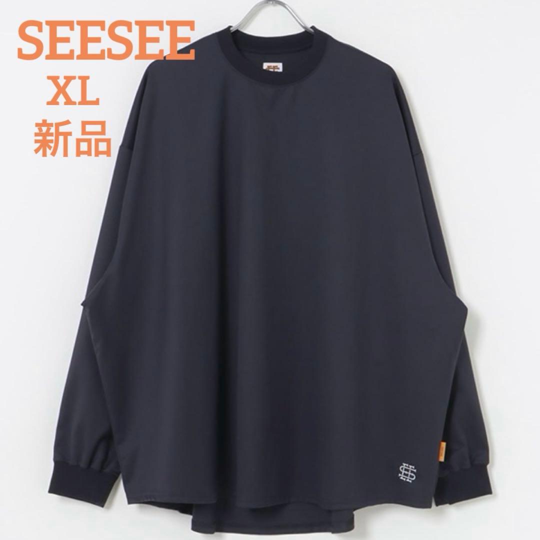 新品未使用】SEESEE SUPER BIG ROUND LS TEE XL - メルカリ