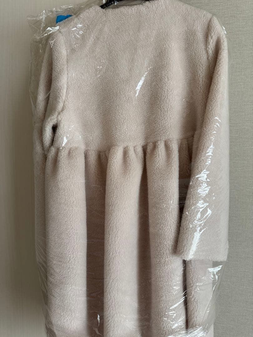 yori もふボアコート ホワイト38