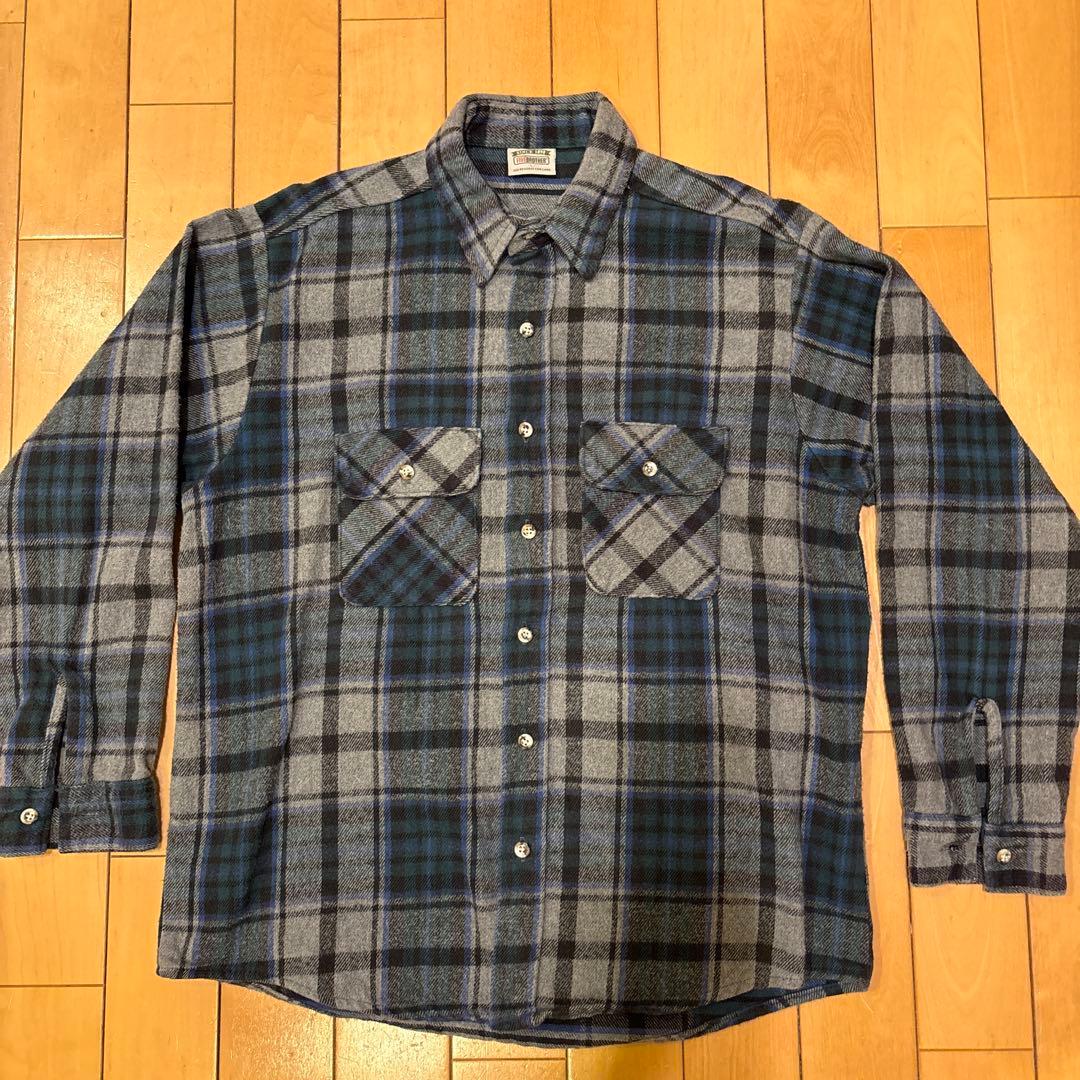 【Y】90's FIVE BROTHER ビンテージ　好配色ネルシャツ 90's FIVE BROTHER チェックネルシャツ – FUJI STORE