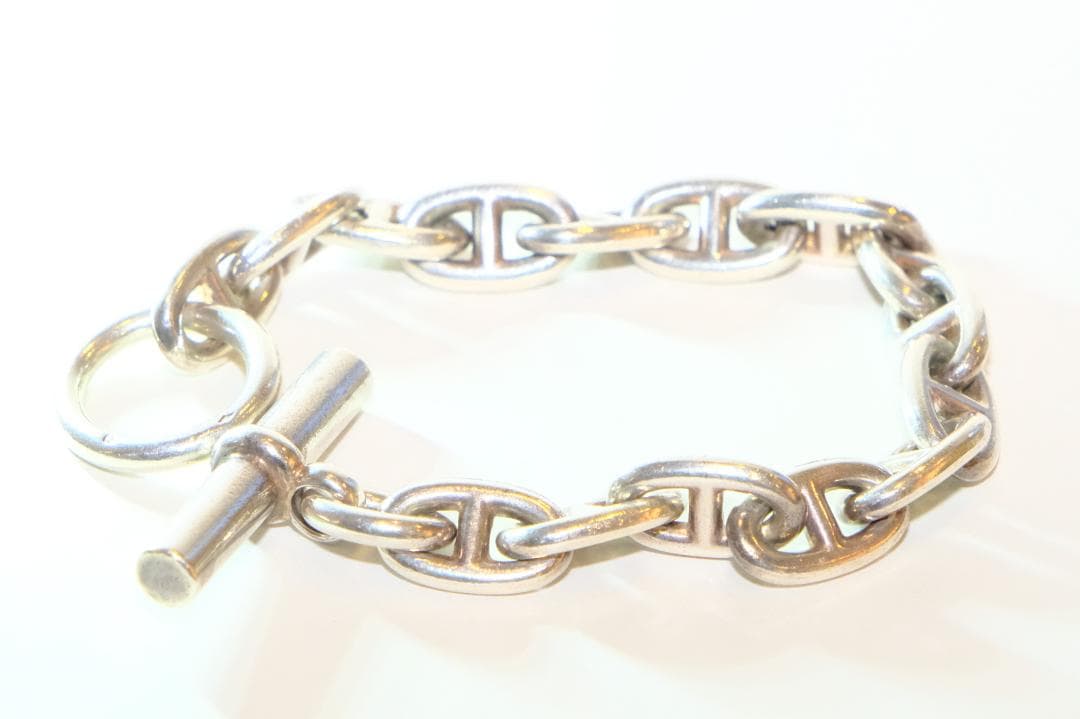 HERMES エルメス　シェーヌ・ダンクル エルメス シェーヌダンクルブレスレット MMサイズ (HERMES