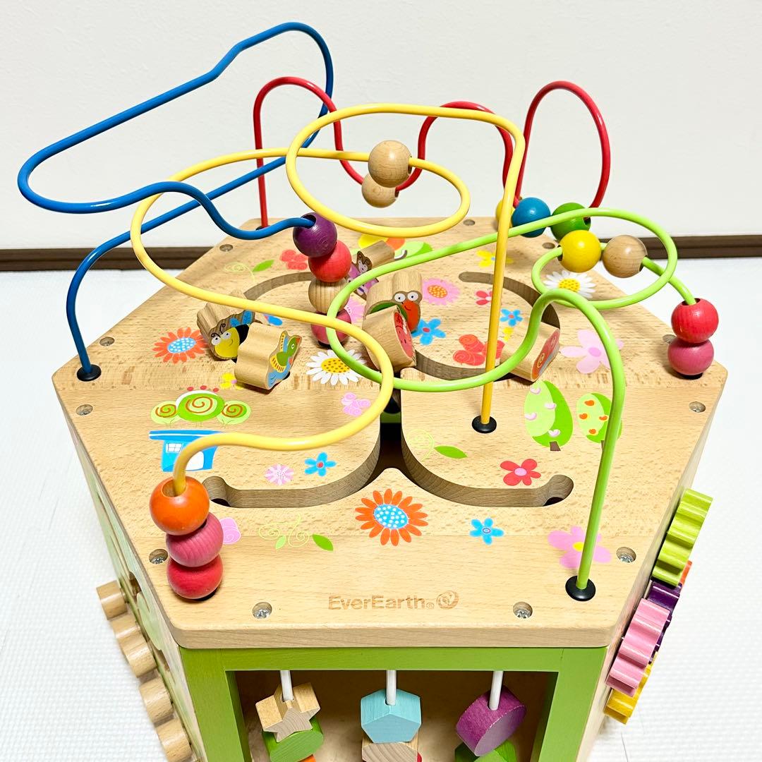 No.5 木製玩具 エバーアース 10点 木のおもちゃ まとめ