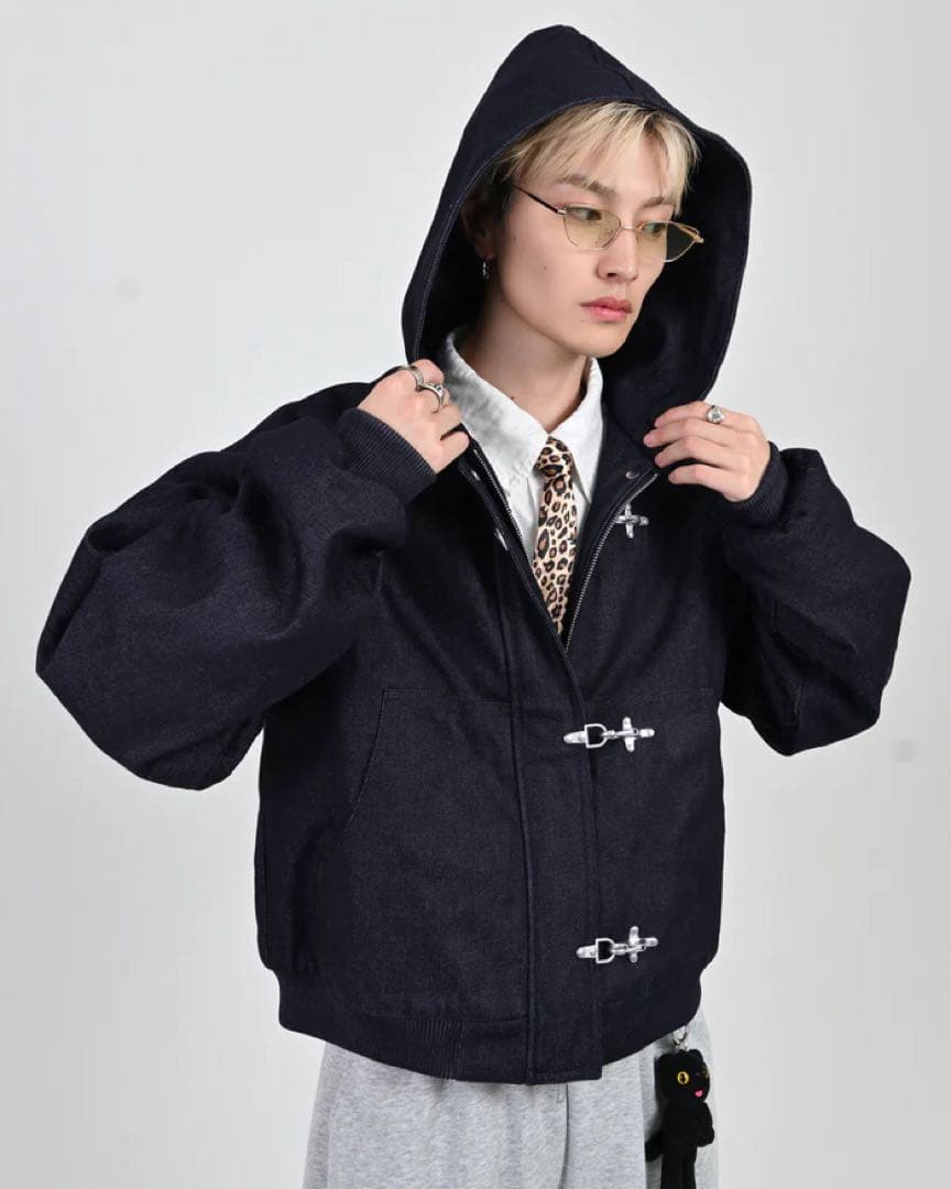 トグルフックリジットアクティブジャケット L2089 S (navy) 地底人 地底人 トグルフックリジットアクティブジャケット - メルカリ