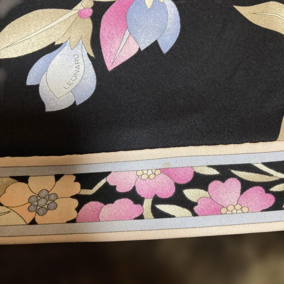 LEONARD 花柄 五分袖チュニックワンピース サイズ1 LEONARD