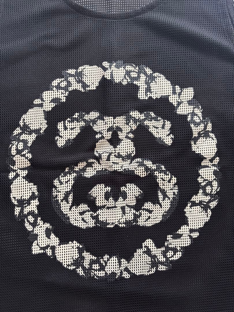 トップス Stussy x Denim Tears Mesh Tank \"Black\"