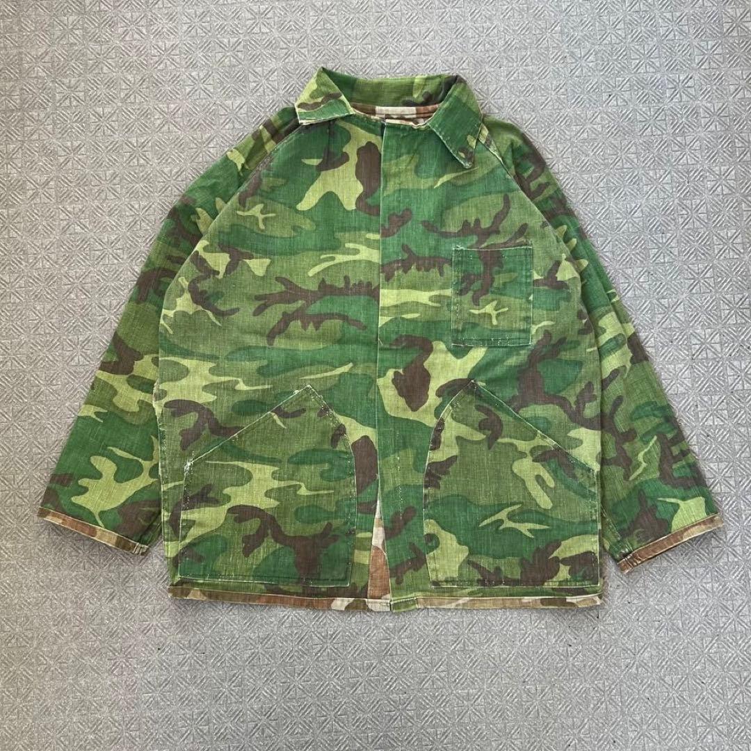 60s】リバーシブル ミッチェルカモ ハンティングジャケット - メルカリ