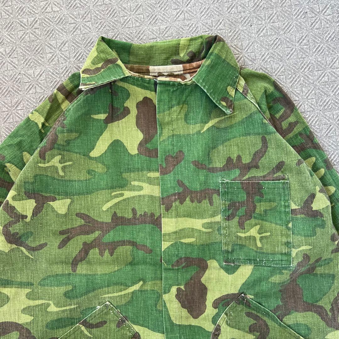 60s】リバーシブル ミッチェルカモ ハンティングジャケット - メルカリ