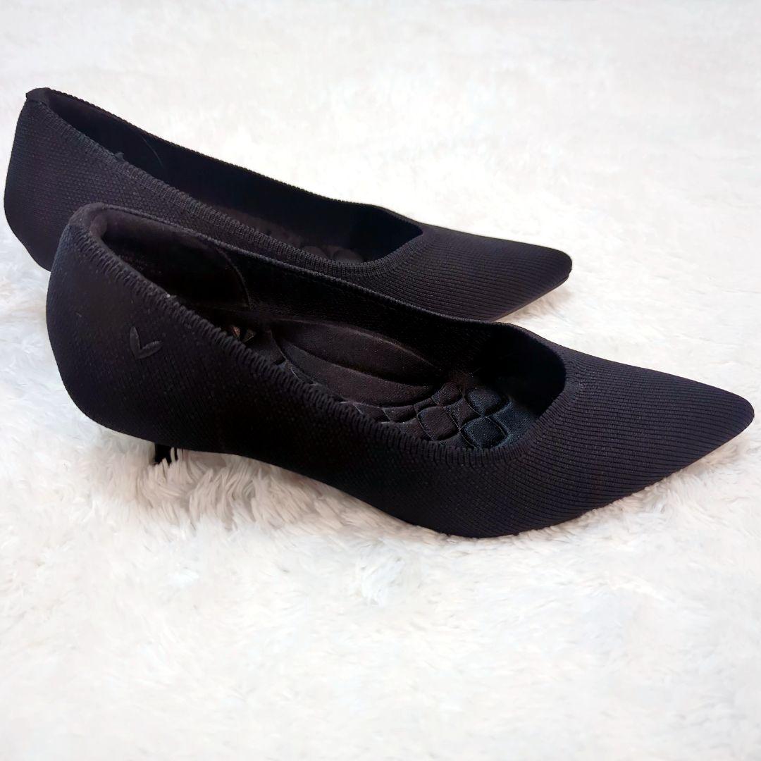 VIVAIA Scarlett ポインテッドトゥ ヒール 黒 23.5cm