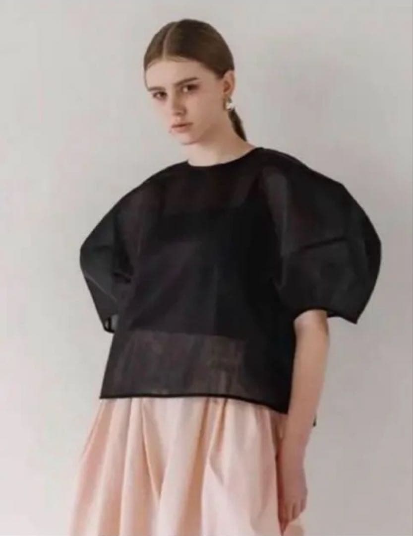 リテン Sheer Sculpture Topsブラック　新品タグ付き Litenリテン Sheer Sculpture Topsブラック Male and Female