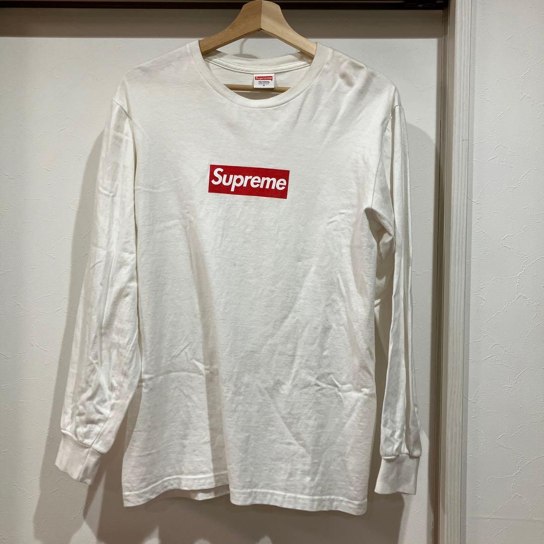 Supreme シュプリーム box logo ボックスロゴ Tシャツ ロンT Supreme Box Logo L/S Tee ボックス ロゴ ロンT 関税送料込 (Supreme/T