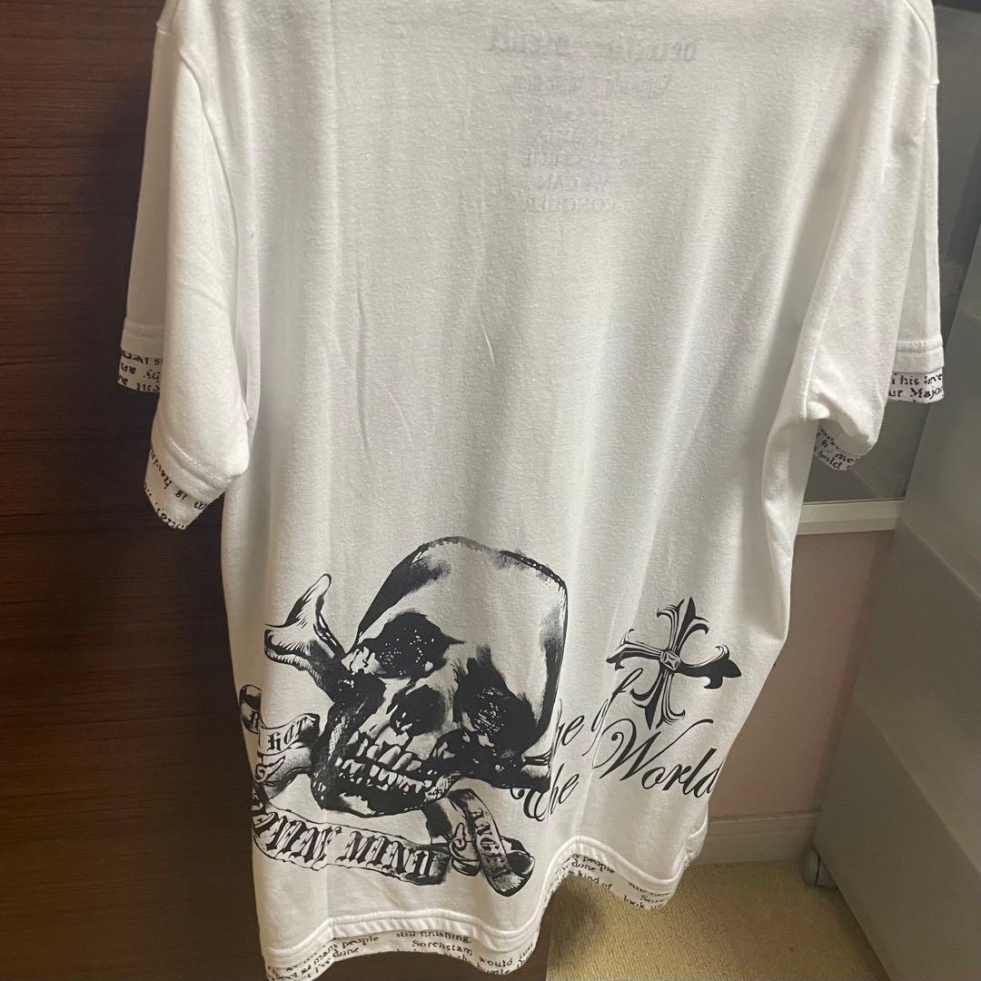 パンク 平成 y2k グランジ ドクロ スカル お兄系 tシャツ - メルカリ
