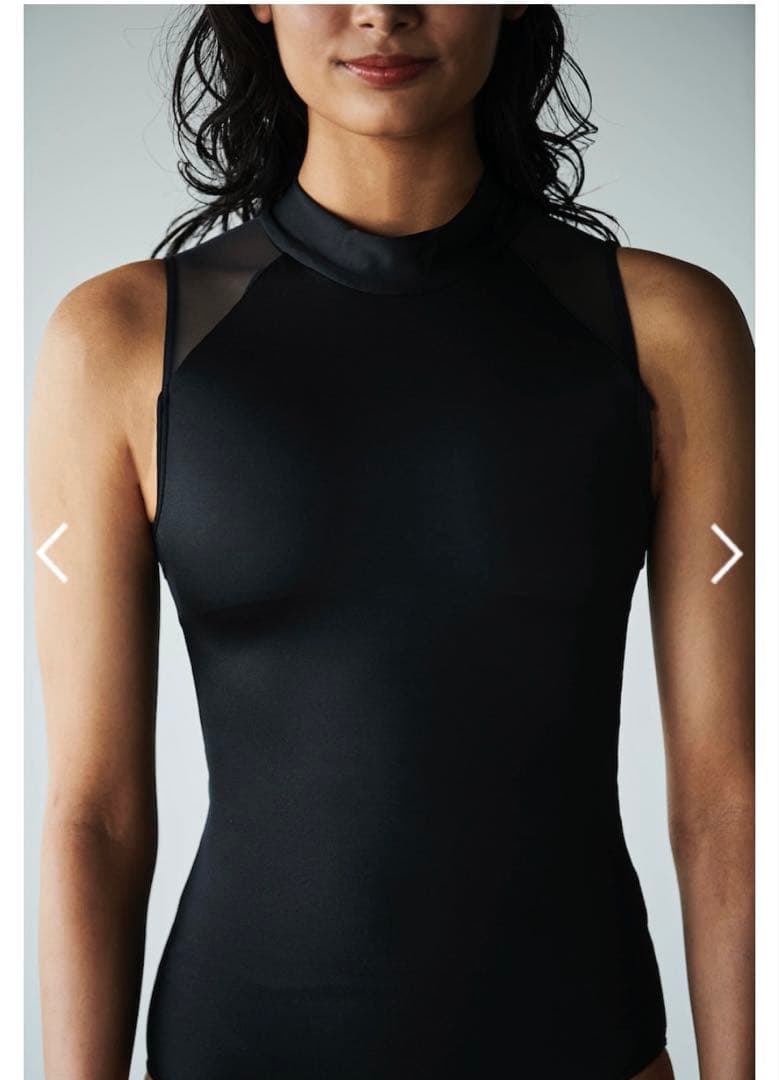 stina black スティナレオタード stina / BLACK stina / type W grateful