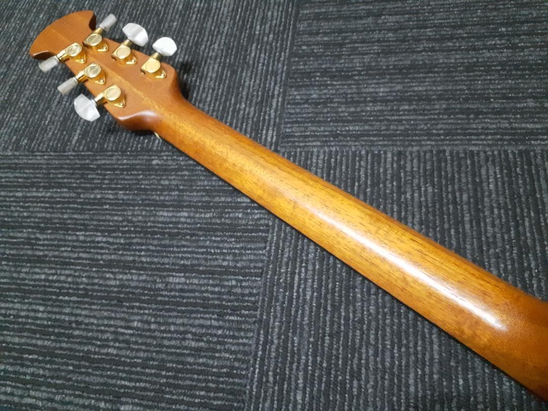 Ovation CU247 上位機種OP30搭載 指板エボニー染色 エレアコ - メルカリ