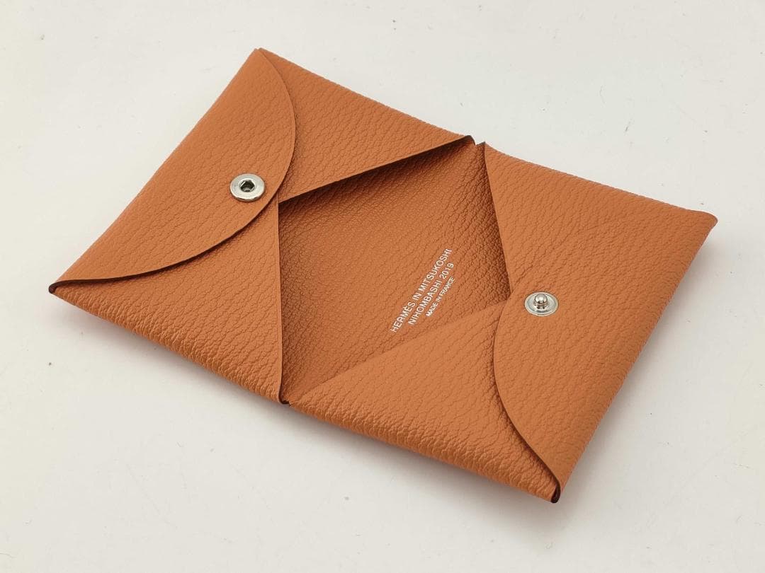 も*こ様 レア新品 HERMES エルメス カルヴィ 三越2019 オレンジ コ