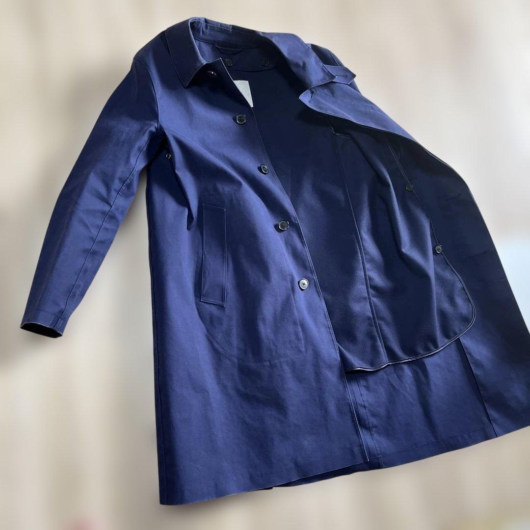 マッキントッシュ ゴム引きコート ダンカン ネイビー サイズ34 - メルカリ