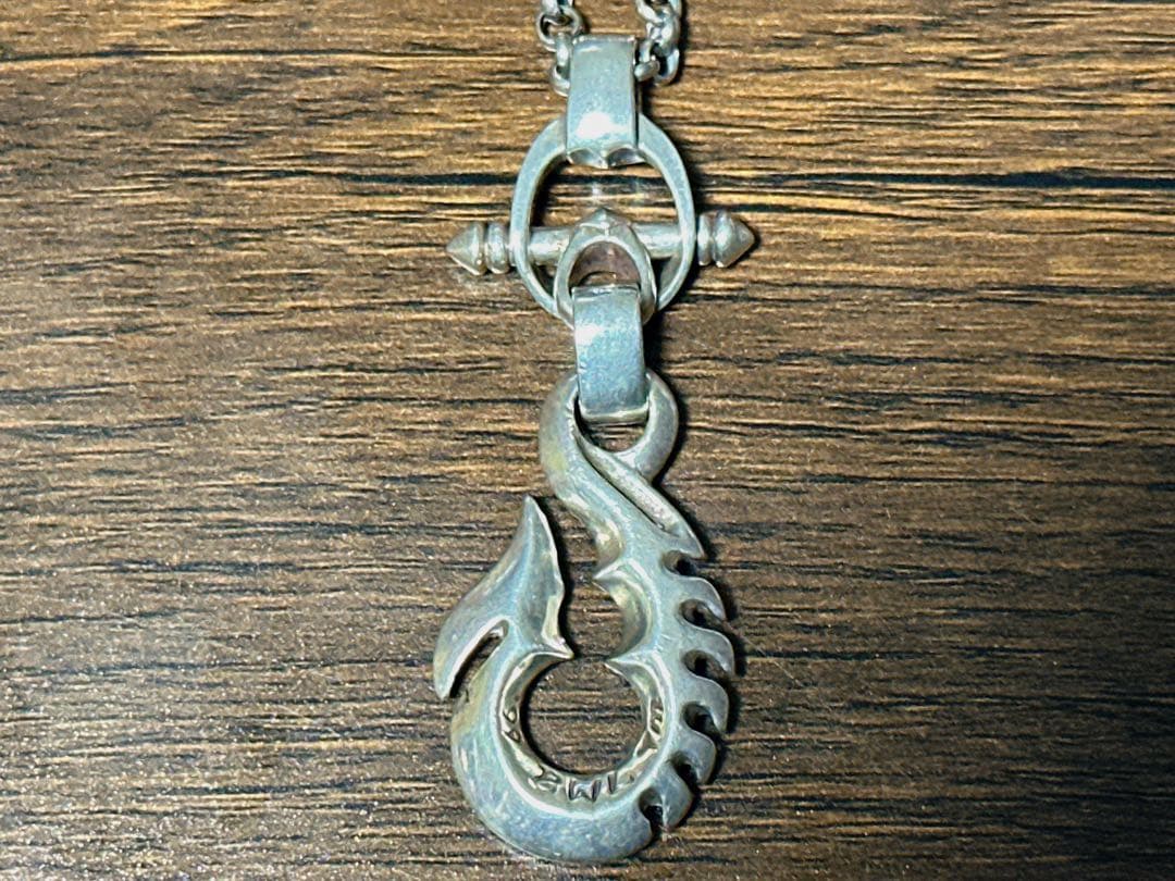 ☆BWL ビルウォールレザーフィッシュフックネックレス トップ BWL