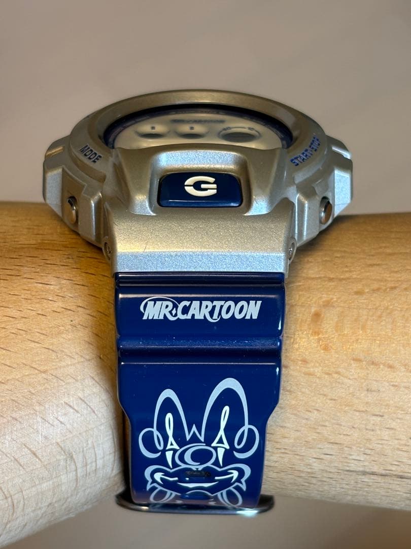 G-SHOCK/コラボ/ミスターカートゥーン/限定/DW-6900/箱付/三つ目