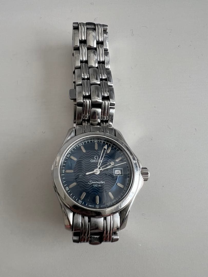 OMEGA Seamaster 腕時計 120m防水　レディース　2571.81 Omega 2571.81.00 : Seamaster 120M Quartz 26.8 Stainless Steel