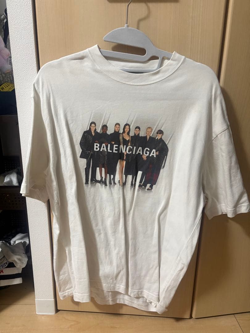 バレンシアガ　Tシャツ BALENCIAGA(バレンシアガ) / Tシャツ/M/コットン/BLK/JP57 2022 01433