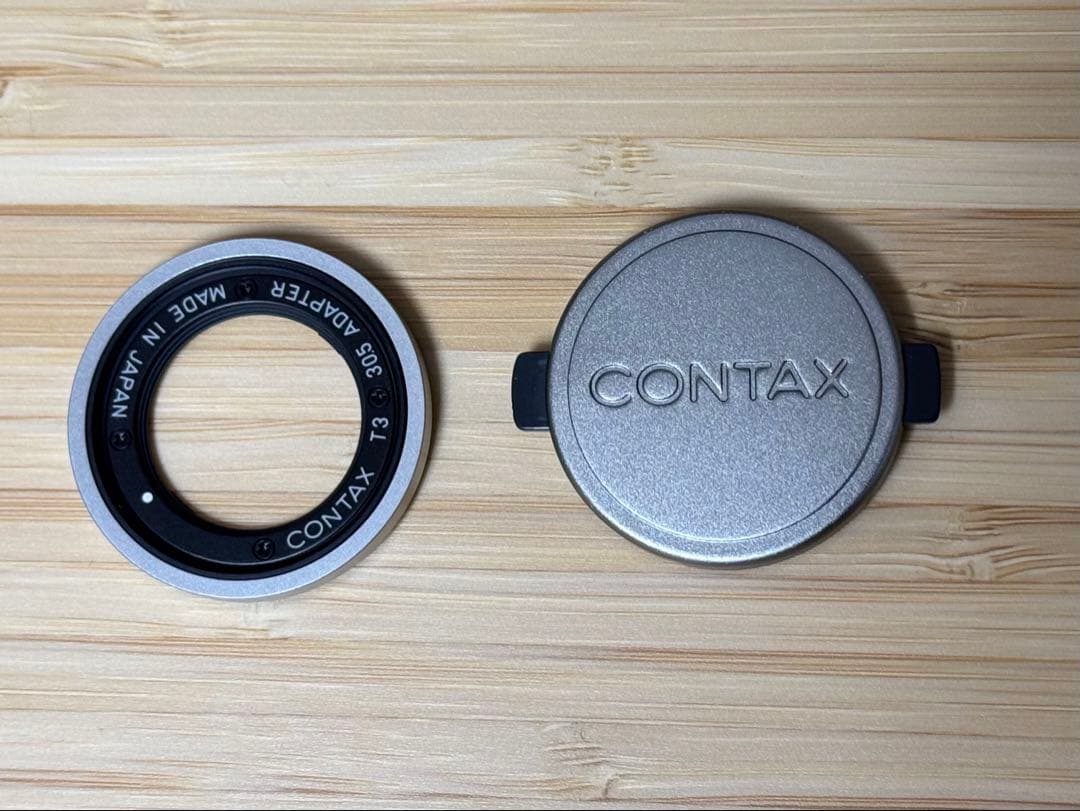 CONTAX コンタックス T3 アダプター30.5 + K-31ギャップ 中古カメラ機材の通販専門店 Antiquary（アンティクアリィ）