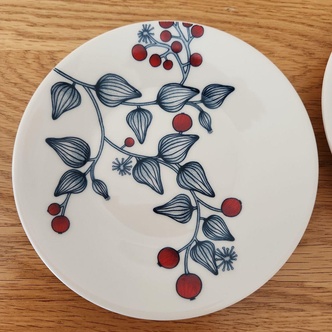 《新品未使用》scope特注　アラビアルノフロストベリー　プレート　14cm×2