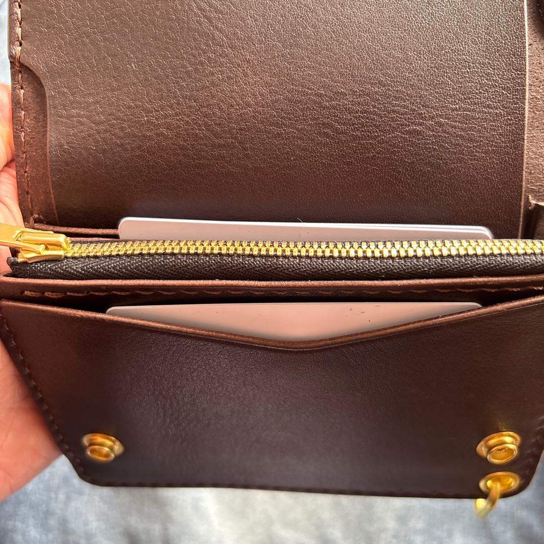 トラッカーウォレット ショート コンチョ - メルカリ