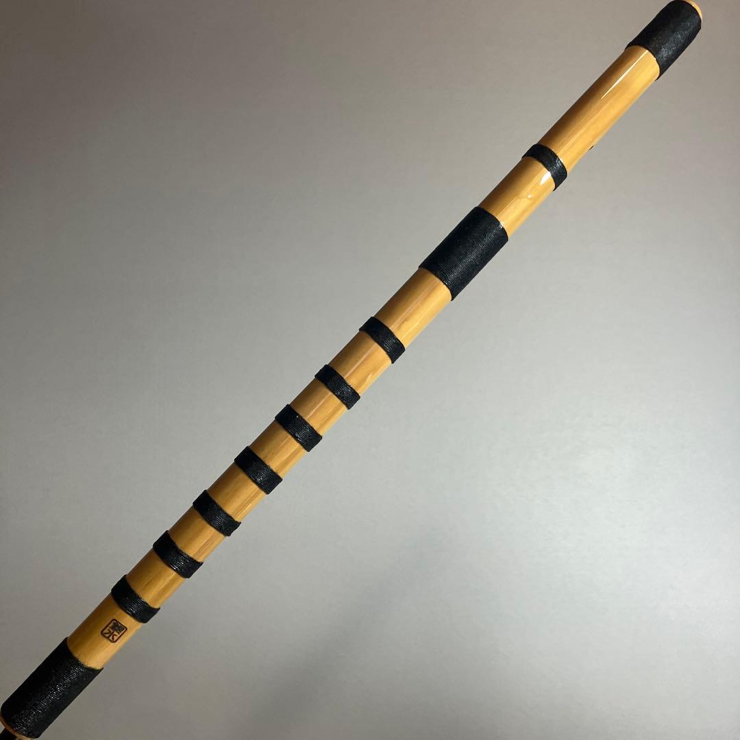 入門】神楽笛リコーダー式（古典調篠笛、囃子笛）CMRX-107 総巻 咥え笛